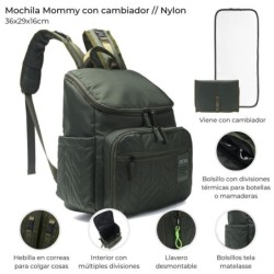 Mochila Maternal Skora