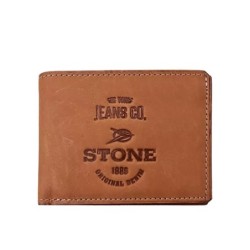 Billetera Stone cuero