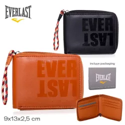 Billetera con cierre Everlast