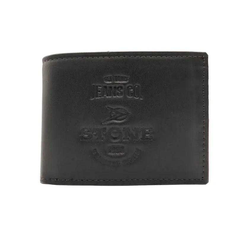 Billetera Stone cuero