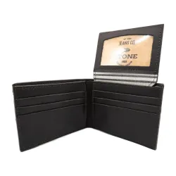 Billetera Stone cuero