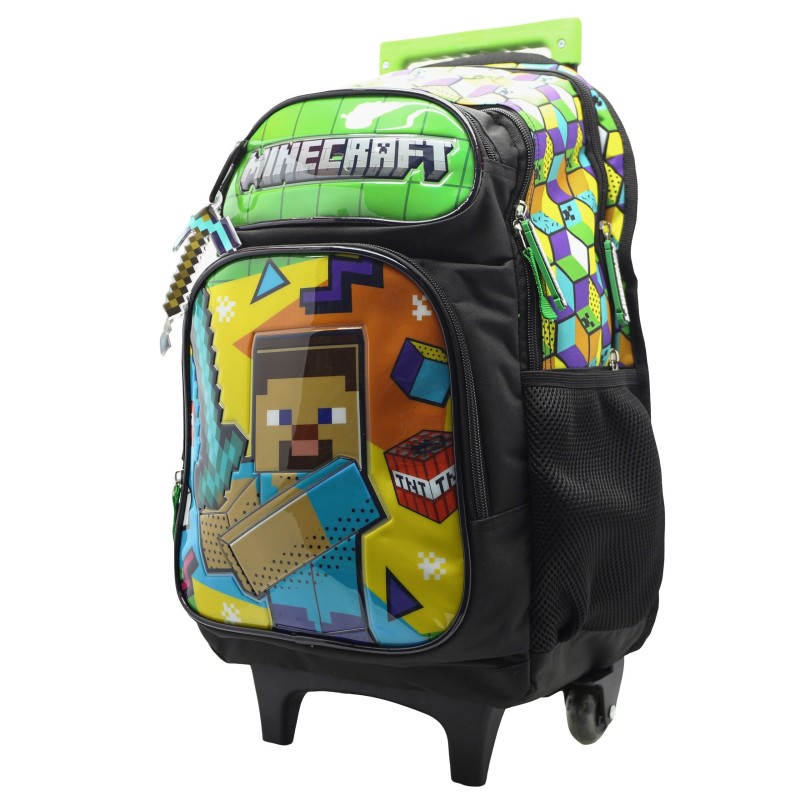 Mochila Carro de Minecraft 18"