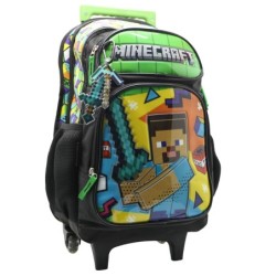 Mochila Carro de Minecraft 18"