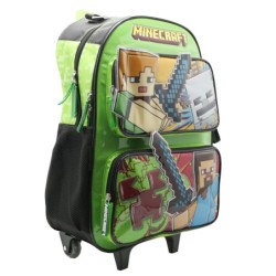 Mochila Carro Minecraft 18"
