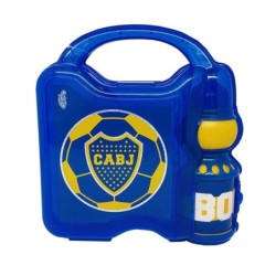 Set Lunchera + Botella Boca Juniors